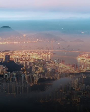 Hong Kong city view