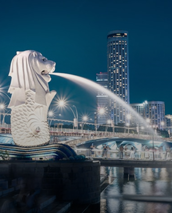Singapore city view